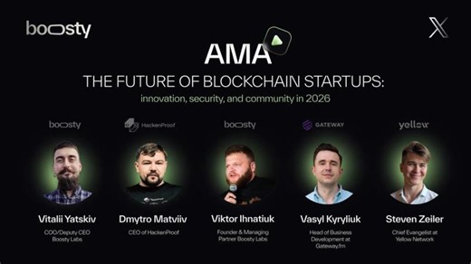 Boosty Labs Partners Panel (Yellow Network | HackenProof | Gateway.fm) | Boosty Labs