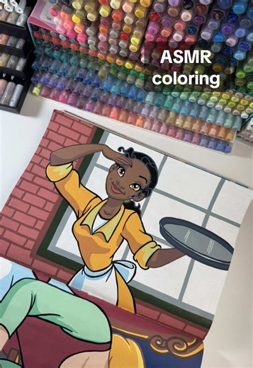 Relaxing ASMR Coloring Session for Mindfulness