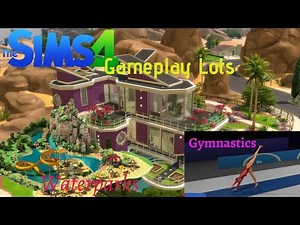 Sims 4 Gymnastics and waterpark lots