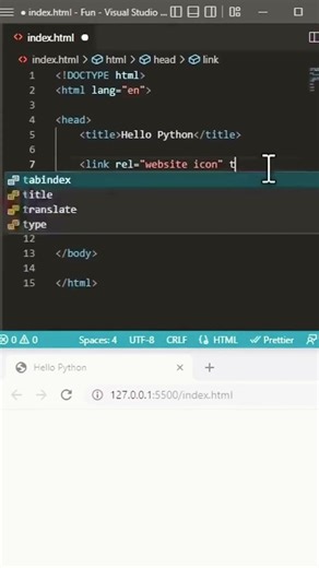 I Made a Favicon That Is a Complete Game #webdevelopment #html5 #html #programming #webdesign #css