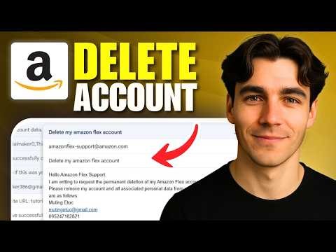 How To Delete Amazon Flex Account (Tutorial 2026)