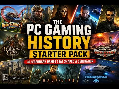 The PC Gaming History Starter Pack | 10 Legendary Classics