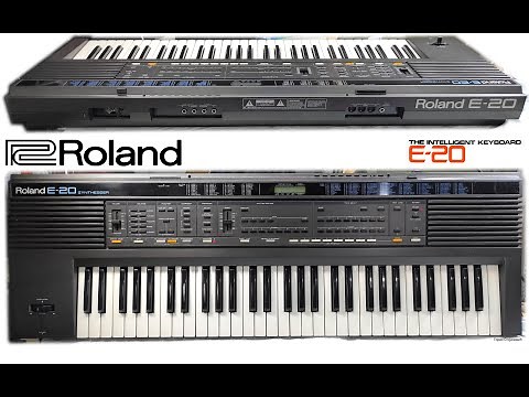Roland E-20 E20 E 20 - DEMO songs