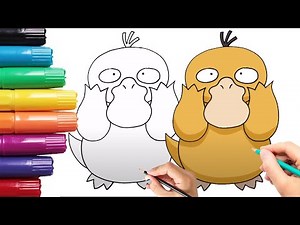How to Draw Psyduck | Pokemon