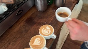 63K views · 3.8K reactions | Barista Skills & Latte Art Techniques | Barista Dritan Alsela | Facebook