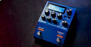BOSS SY-200 Synthesizer Pedal Offers Latency-Free Performance With Any Guitar Or Bass