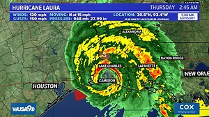 Hurricane Laura Radar Loop