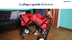 Fácil de armar y transportar, perfecto para hacer sus compras sin preocuparse. 👌 Código: 06-34-082 Descripción: CARRO PLEGABLE 68X56X15CM ACERO CON TELA 600D PVC Precio: ¢39.950 | EPA Costa Rica