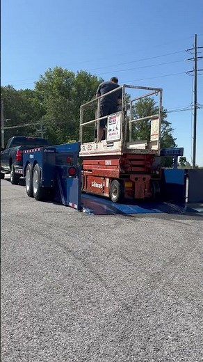 Scissor Lift Trailer #trailer #scissorlift