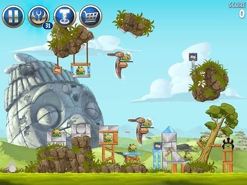 Angry Birds Star Wars 2 Level B3-14 Battle of Naboo 3-Star Walkthrough