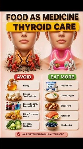 THYROID Patients MUST Eat These Foods! 🦋 Top 5 Foods to Boost Thyroid Health Naturally |
