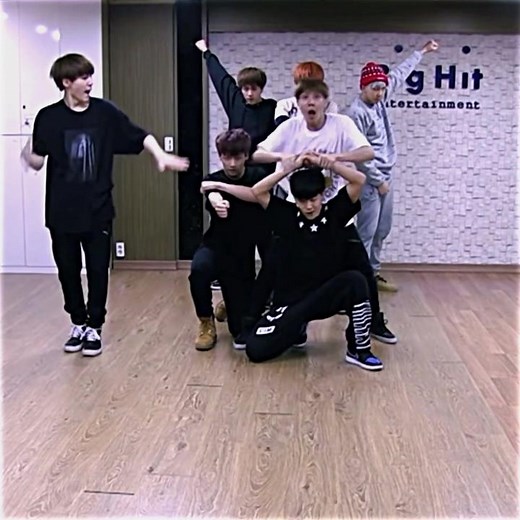 BTS Choreographed Dance Performance Behind the Scenes