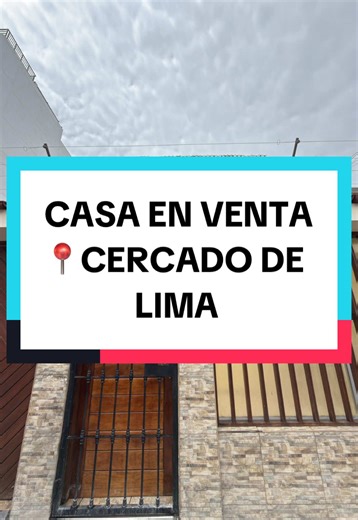 🏷️ CASA EN VENTA, 178 m2 de Área de terreno. Cuenta con 2 Pisos con un area de 115 m2. 📍Ubicanos en la Urb. Los cipreses, Cercado de Lima. No olvides contáctarme y agendar una visita! 👋🏻🔴⚪️🔵 #fyp #venta #cercadodelima #carmencilloniz #casaenventa