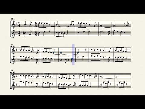 Walking in the Air - Recorder Duet