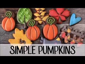 How to Make Decorated Pumpkin Cookies