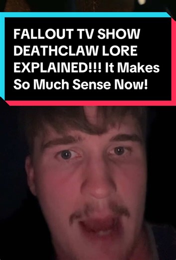 FALLOUT TV SHOW DEATHCLAW LORE EXPLAINED!!! It Makes so Much Sense Now! #greenscreen #fallout #fyp #fallouttvshow #lore
