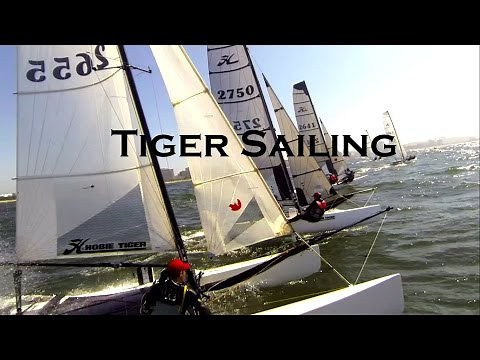 Hobie Cat: Hobie Tiger Awesome Sailing [HD]