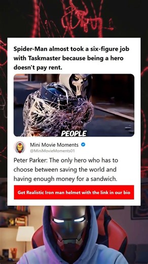 Spider-Man almost took a six-figure job with Taskmaster because being a hero doesnt pay rent