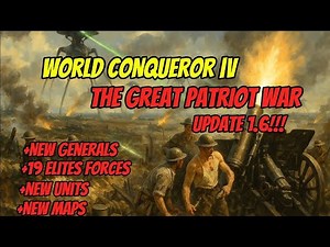 NEW UPDATE!! WC4 THE GREAT PATRIOT WAR 1.6 WITH A LOT OF NEWS COMING (NEW ELITES FORCES + NEW MAPS)