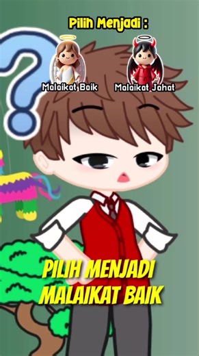 #pov : kamu akan menjadi Malaikat yang Baik atau Malaikat yang Jahat