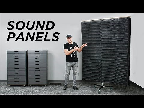 GIANT DIY Sound Blanket Panels For Better Audio and Lighting!