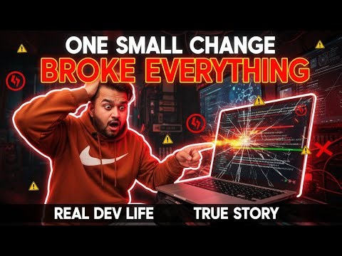 One Small Change That Broke the Entire Project | Real Developer Life