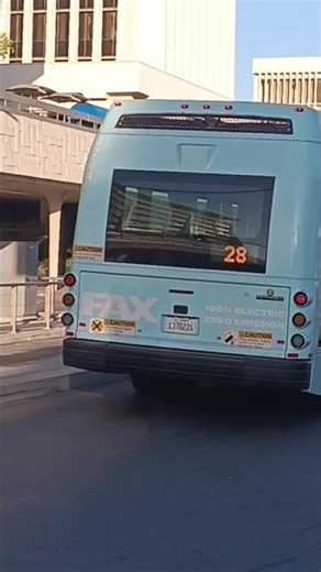 (Back after two and a half years out) Fresno Area Express (FAX) 2022 Proterra ZX5 40' Foot #2204