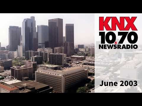 KNX 1070 Newsradio Aircheck (2003)