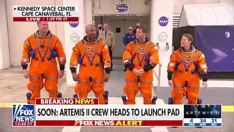 🚨BREAKING: President Trump just asked God to "bless our incredible Astronauts" as the USA RETURNS TO THE MOON tonight at 6:24 PM EST!"...farther into Deep Space than any human has EVER gone."Follow: @BoLoudon