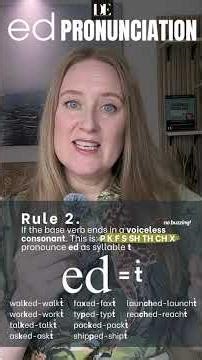 ED Pronunciation in Simple Past (Stop This Common Mistake)