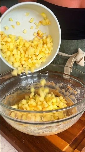 AIR FRYER APPLE FRITTERS | #airfryerrecipes