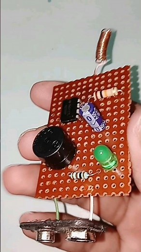 AC voltage detector||Tester circuit with 555 ic #creative # shorts
