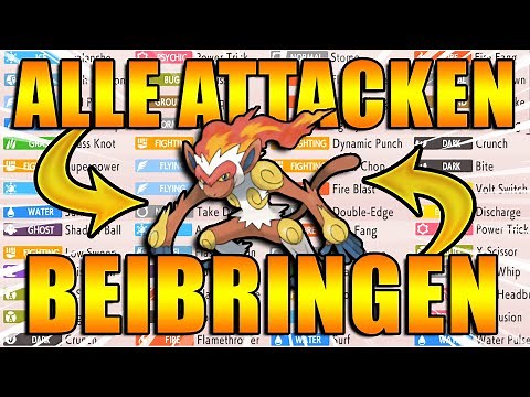 Pokemon strahlender Diamant ATTACKEN GUIDE! JEDEM Pokemon JEDE Attacke beibringen! Attacken lernen