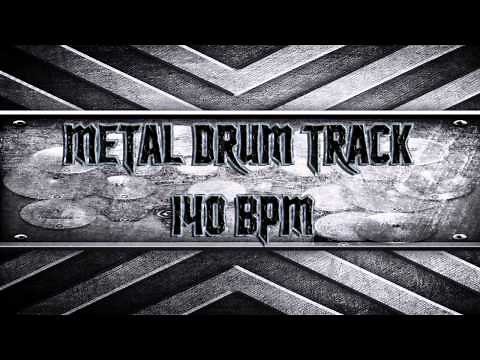 Metal Drum Track 140 BPM (HQ,HD)