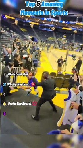 The Top 1 Is Unbelievable!!😱😱 Top 5 Amazing Moments In Sports