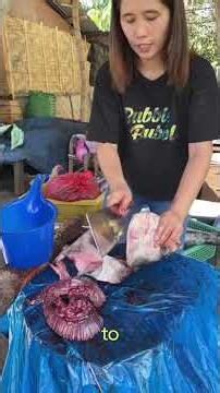 This giant yellowfin tuna was cleaned and cut with insane precision 😳🐟