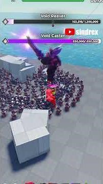 100 Golden Crook Bosses vs Void Reaver & Void Caster in TDS! 💜🌌 #tds #roblox #towerdefensesimulator