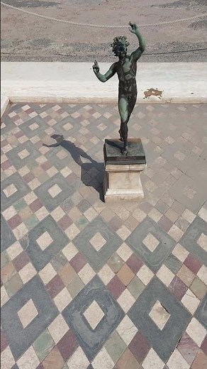 Mosaics at the House of the Faun in Pompeii