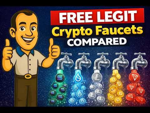 SolPick and Other Free Legit Crypto Faucets Compared