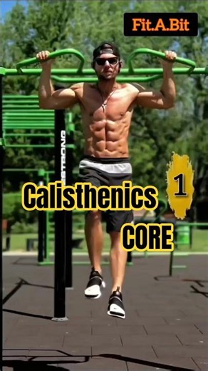 Calisthenics Core outdoor abs workout fat lost with @edusthenics core expert #fitabit #abs #Core