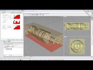 RhinoCAM 2015 4 Axis Milling Introduction