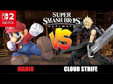 Super Smash Bros. Ultimate (Switch 2) - Online Battles 515 (Mario vs. Cloud)