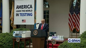 President Trump: "To further expand our nation's testing capabilities, this afternoon I am announcing that my administration...is sending $1 billion to American's states, territories and tribes." Full video here: https://cs.pn/3cugHhi | C-SPAN