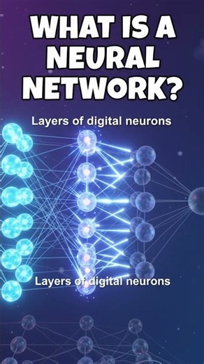 What Is a Neural Network? 🧠🤖 Explained in 10 Seconds | How AI Learns Patterns