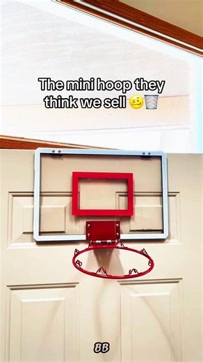 The Coolest Mini Basketball Hoop on the Internet 🔥 🔗 Link in the comments! #minihoop #viral
