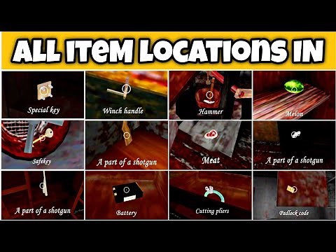 Granny 1: All Item Locations and Uses | Hi Gamer