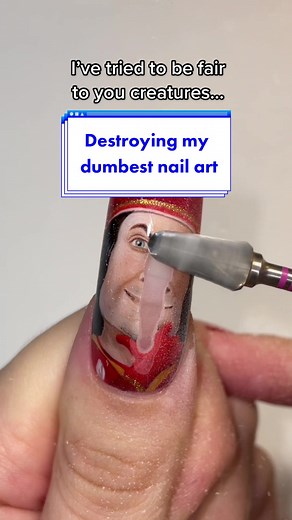 Funniest Muffin Man Nails 😭 | Nail Art Removal