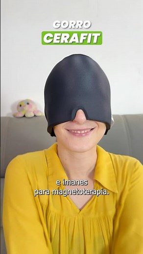 Gorro Cerafit gel: frío y magnetoterapia para una relajación inmediata. ¡Chau migrañas! 🤕