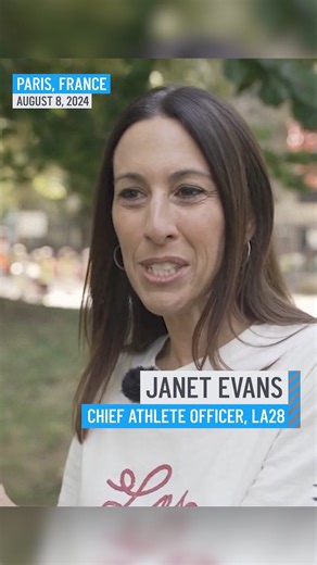 Janet Evans, a four-time Olympic gold medalist, remembers being in the stands of the 1984 Los Angeles Olympics as a hopeful 12-year-old. Now 40 years later, Evans is in Paris as the 2028 games’ Chief Athlete Officer to speak with athletes ahead of LA28. http://nbcbay.com/jCwXSU7 | NBC Bay Area