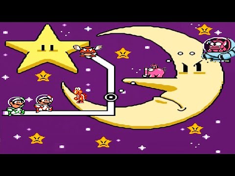 Super Mario Land 2 Remastered HD: World 6: Space Zone